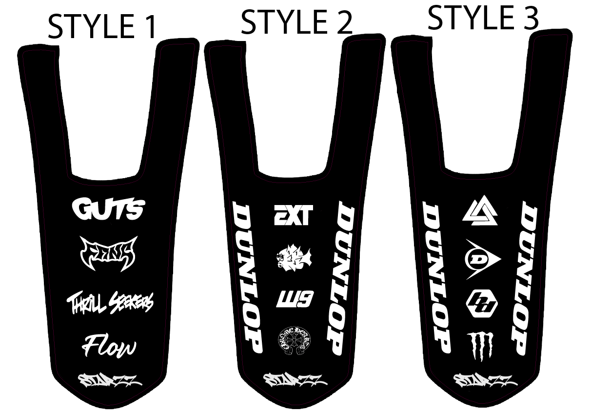 Yozma Rear Fender decal